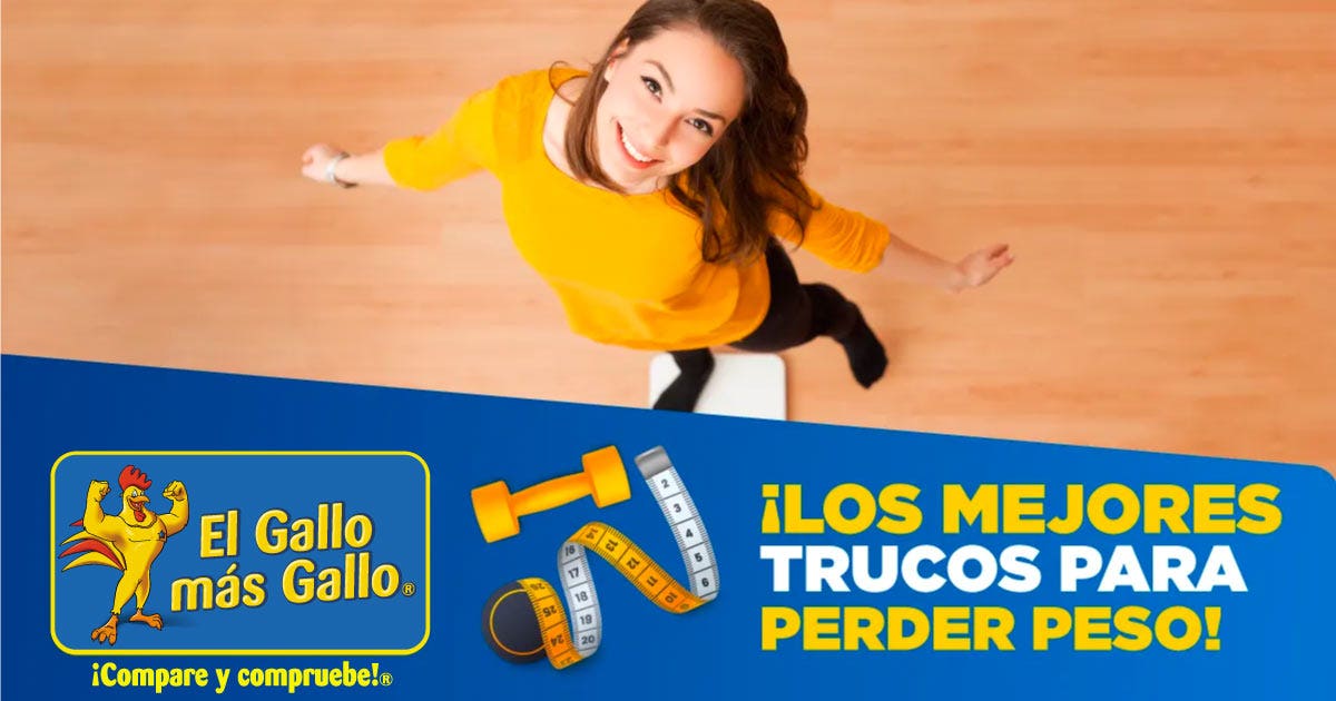  ¡Trucos para lograr tu peso ideal! 