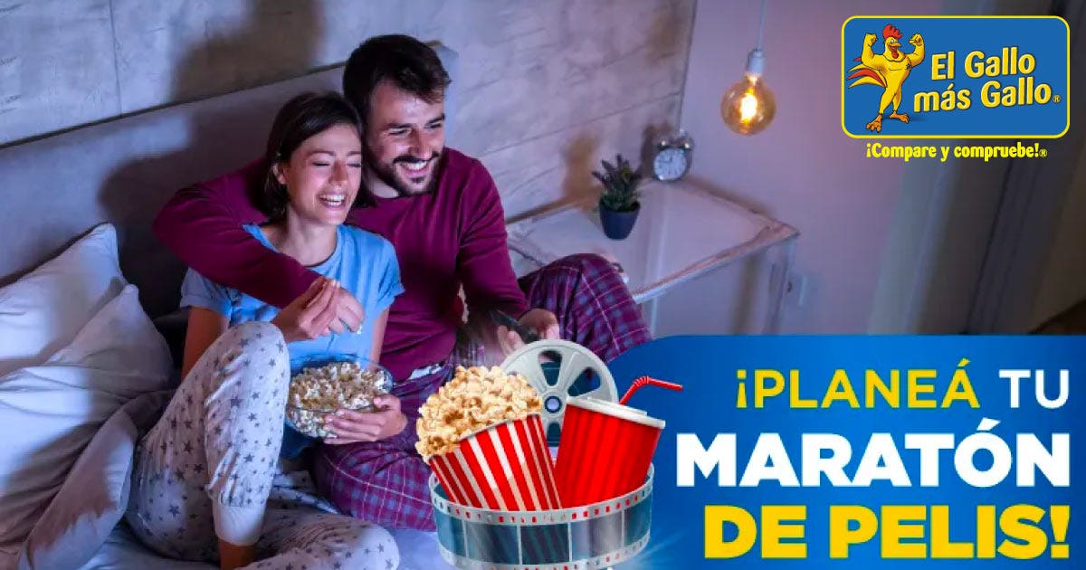 ¿Cómo hacer un buen maratón de pelis? 