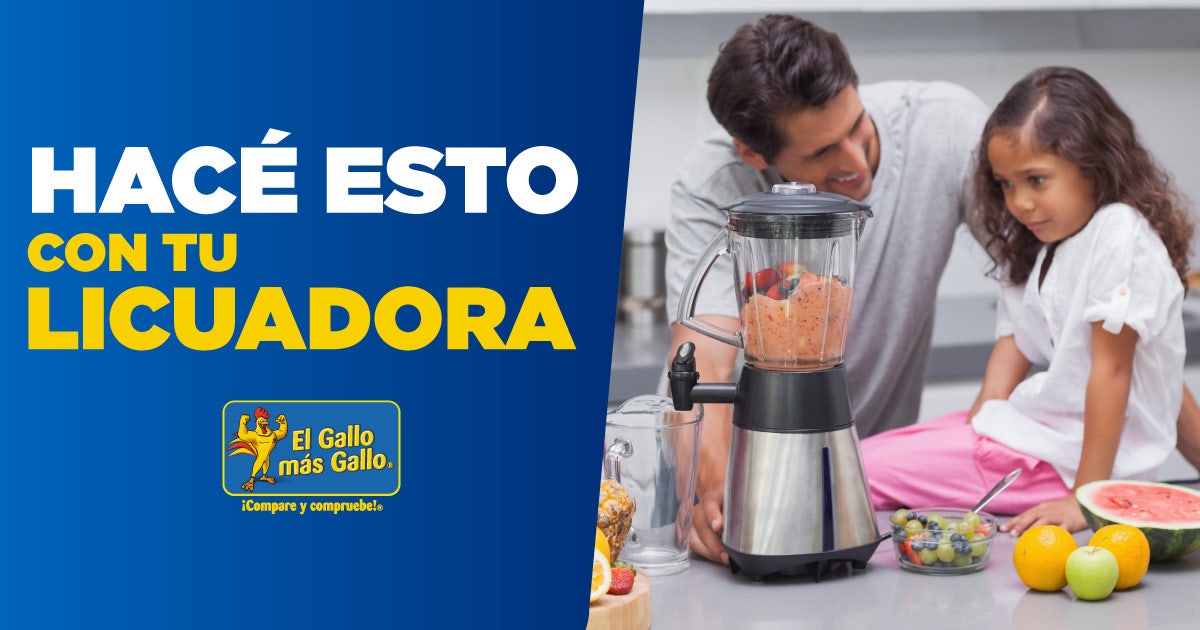 ¿Cómo aprovechar al máximo tu licuadora?