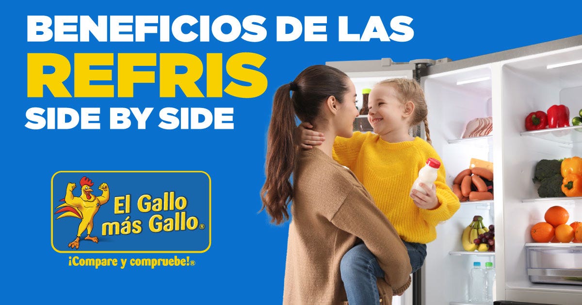 Beneficios de las refris side by side