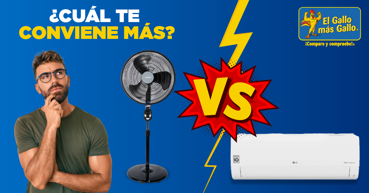 Ventilador vs Aire acondicionado 